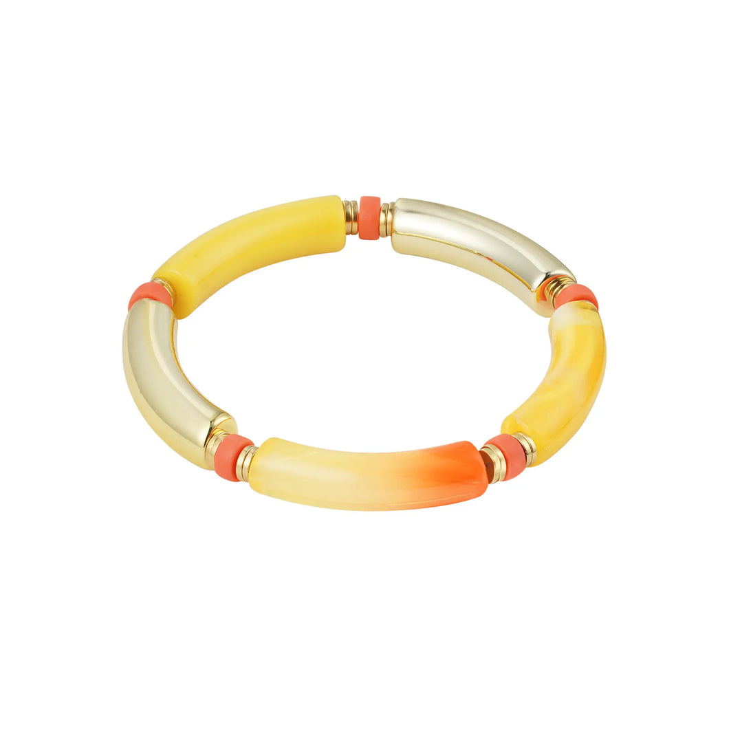 Tube Bracelet Mango Gold