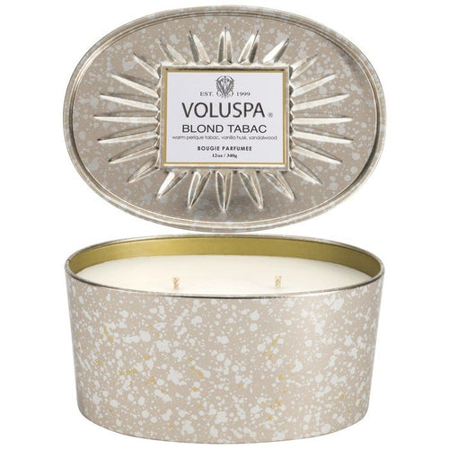 Blond Tabac Oval Doftljus