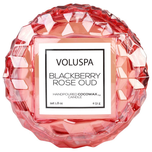 Blackberry Rose Oud Macaroon Doftljus
