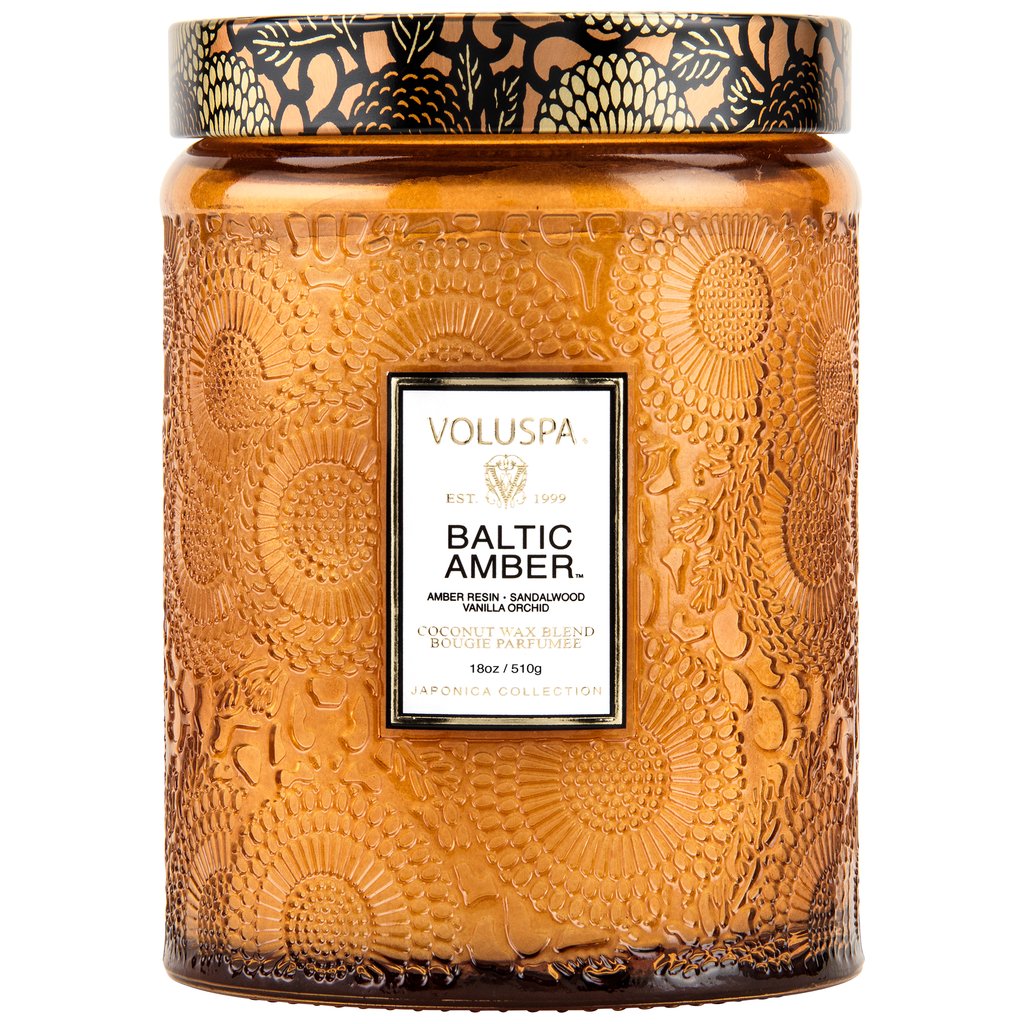 Baltic Amber Large Jar Doftljus