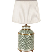 Ladda bild till bildvisaren Tea Caddie Lamp Green