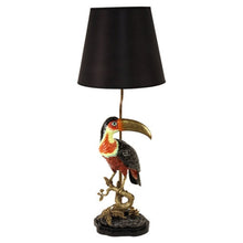 Ladda bild till bildvisaren Lamp Toucan Bird Orange/Black