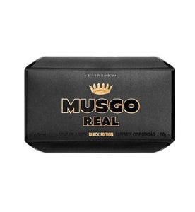 Soap on a rope, Black Edition - Musgo Real