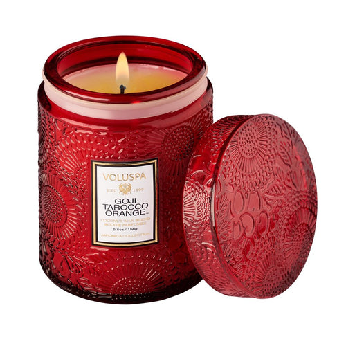 Goji Tarocco Orange Small Glass Jar