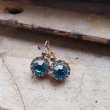 Ladda bild till bildvisaren Vintage Earring Turquoise