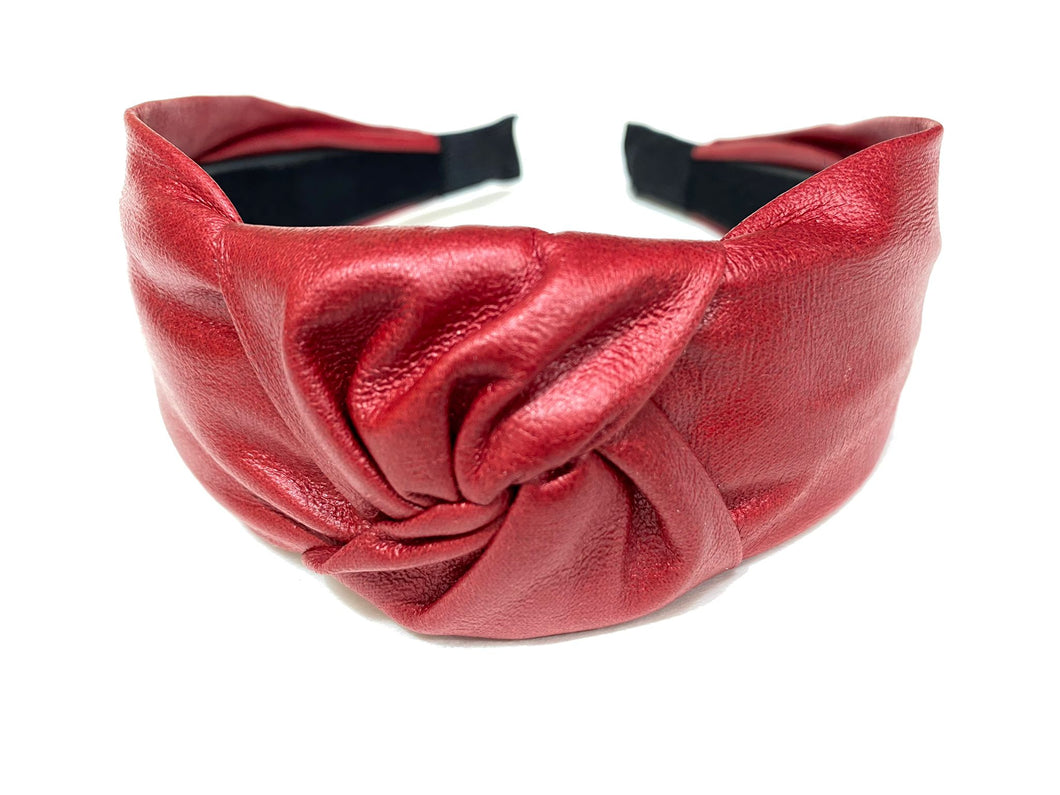 Diadem Red Leather