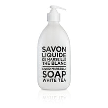 Ladda bild till bildvisaren White Tea Ihana nestemäinen saippua valmistajalta Compagnie de provence, Savon de Marseille.