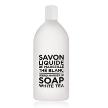 Ladda bild till bildvisaren White Tea Savon de Marseille refill Fantastisk flott flytende såpe fra Compagnie de Provence