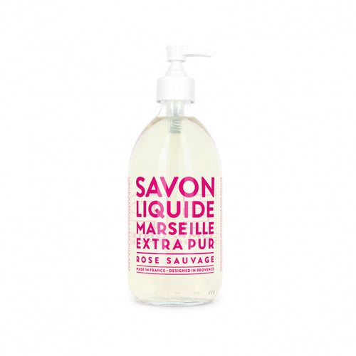 WIld Rose. Nydelig flytende såpe fra Compagnie de provence, Savon de Marseille.