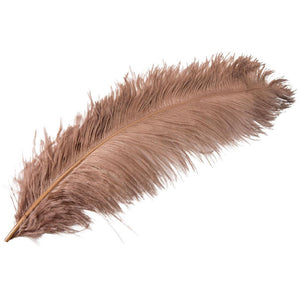 Strutsfjäder Rosa 60 cm
