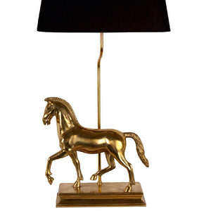 Lampfot Brass Stallion Large