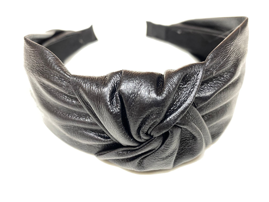 Diadem Black Leather