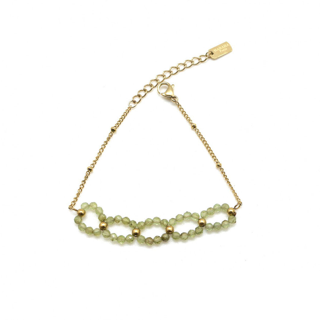Bracelet Mini-Pearl Green