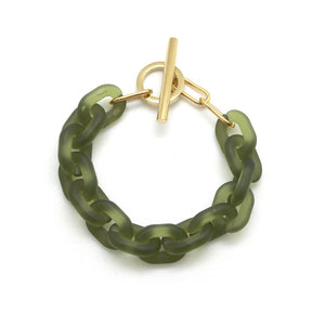 Bracelet Fermoir Vert
