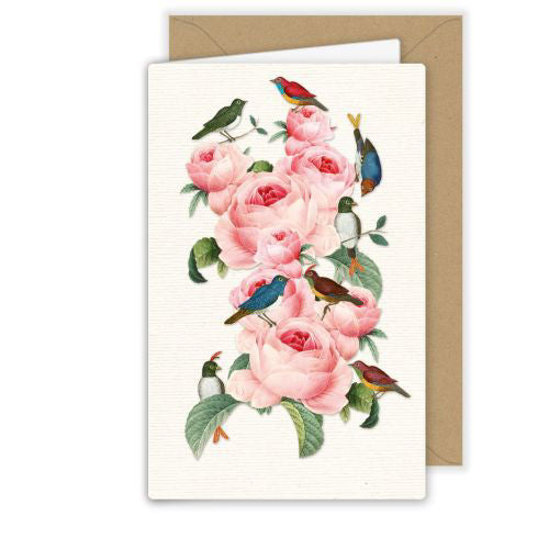 Vintage Rose Card