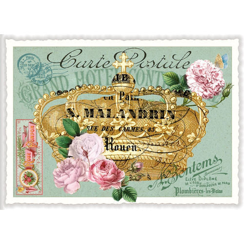 Carte Postale Crown
