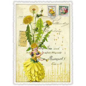 Carte Postale Dandelion Fairy