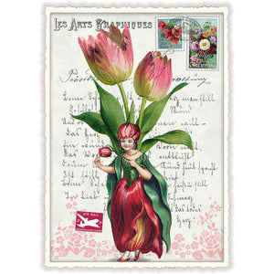 Carte Postale Tulip Fairy