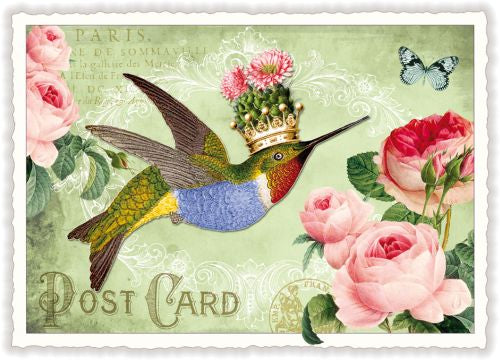 Carte Postale Crown Bird