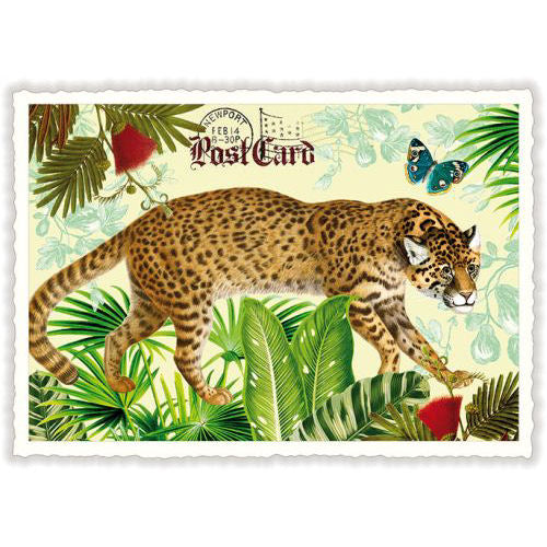 Carte Postale Leoparde