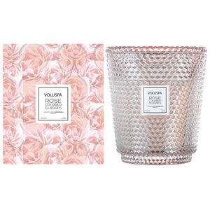 Rose Colored Glasses 5-Wick Heart Candle